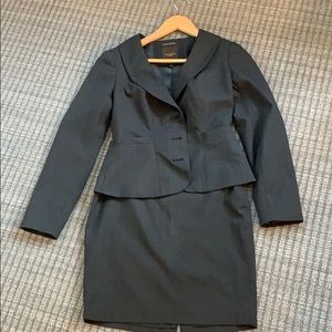The Limited Charcoal Skirt Suit Size 0
